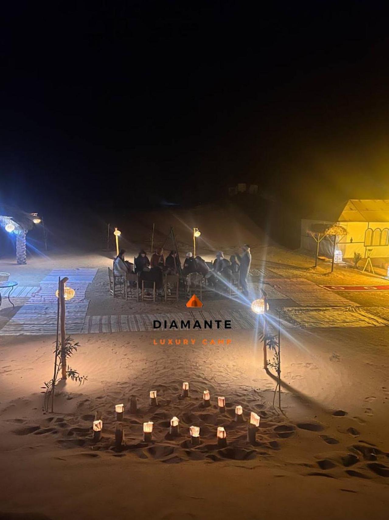 Hotel Diamante Luxury Camp Merzouga Exterior foto